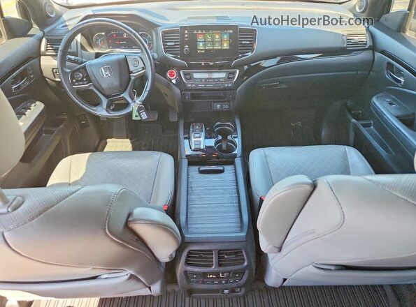 5FNYF7H96KB004927 2019 HONDA PASSPORT Green Widok deski rozdzielczej