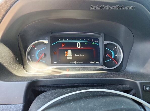 5FNYF7H96KB004927 2019 HONDA PASSPORT Green Widok zestawu wskaźników