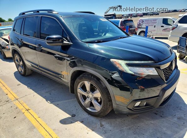 5FNYF7H96KB004927 2019 HONDA PASSPORT Green Przód prawy