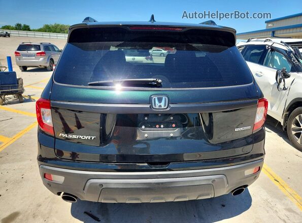 5FNYF7H96KB004927 2019 HONDA PASSPORT Green Widok z tyłu