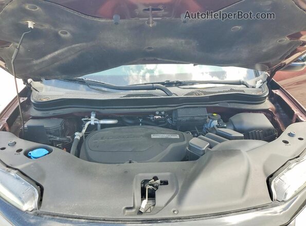 5FNYF7H99LB000825 2020 HONDA PASSPORT Burgundy Vista interior trasera
