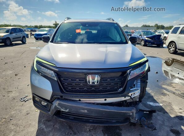 5FNYF7H9XMB011950 2021 HONDA PASSPORT Silver Դիմացի տեսք