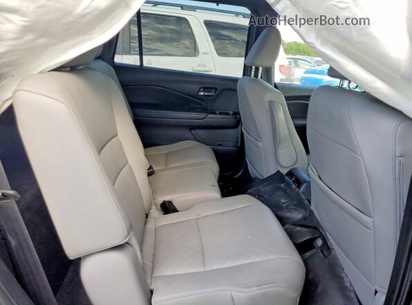 5FNYF8H00KB014232 2019 HONDA PASSPORT Burgundy Вид задніх сидінь