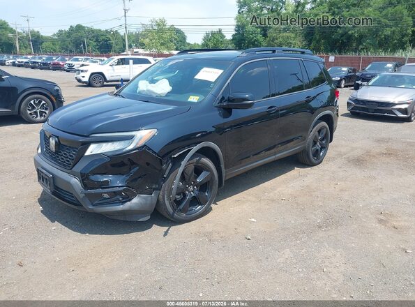 5FNYF8H01KB002087 2019 HONDA PASSPORT Black Front left