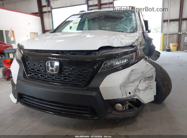 5FNYF8H01LB000888 2020 HONDA PASSPORT White Սարքավորումների վահանակի տեսք