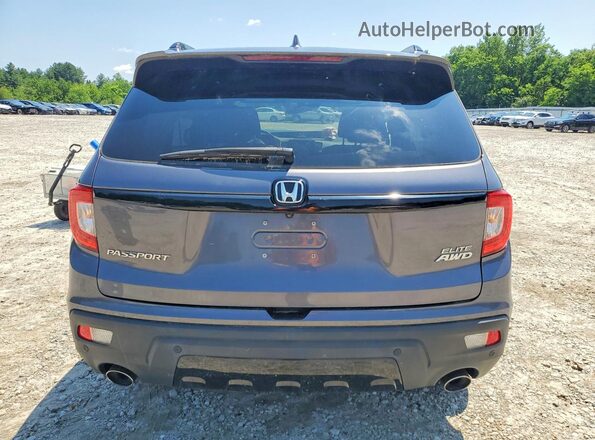 5FNYF8H01MB031091 2021 HONDA PASSPORT Gray Vista trasera