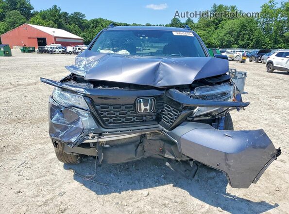5FNYF8H01MB031091 2021 HONDA PASSPORT Gray Vista frontal