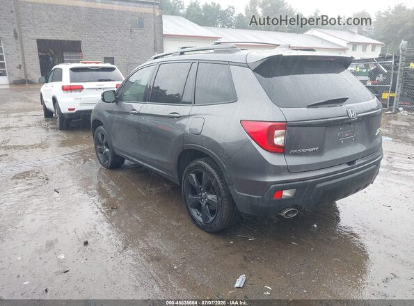 5FNYF8H02KB004642 2019 HONDA PASSPORT Серый Задняя левая четверть