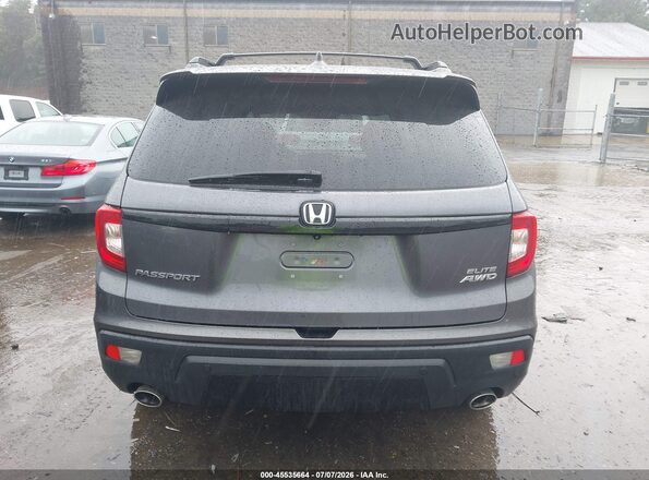 5FNYF8H02KB004642 2019 HONDA PASSPORT Серый 