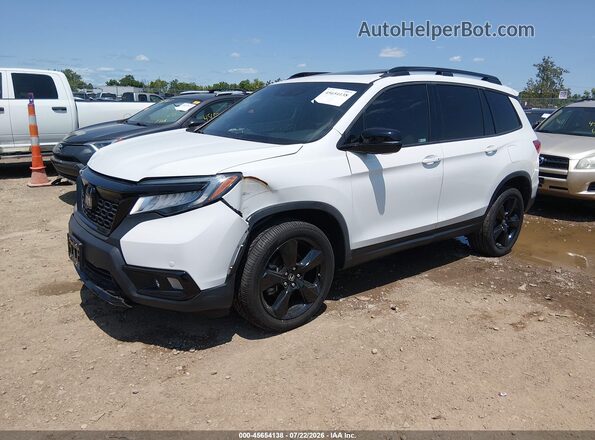 5FNYF8H02LB002892 2020 HONDA PASSPORT White Передня ліва чверть