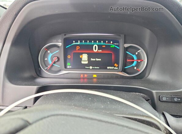 5FNYF8H02LB006621 2020 HONDA PASSPORT Silver ხელსაწყოთა პანელის ხედი