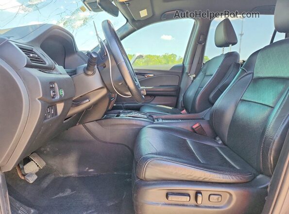 5FNYF8H02MB022576 2021 HONDA PASSPORT Gray Front interior view
