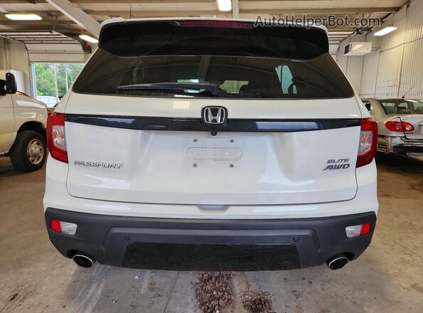 5FNYF8H03MB007651 2021 HONDA PASSPORT White Vista trasera