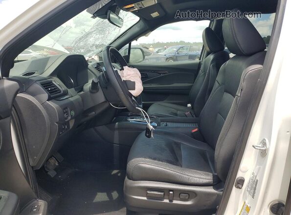 5FNYF8H03NB008333 2022 HONDA PASSPORT White Вид салону спереду