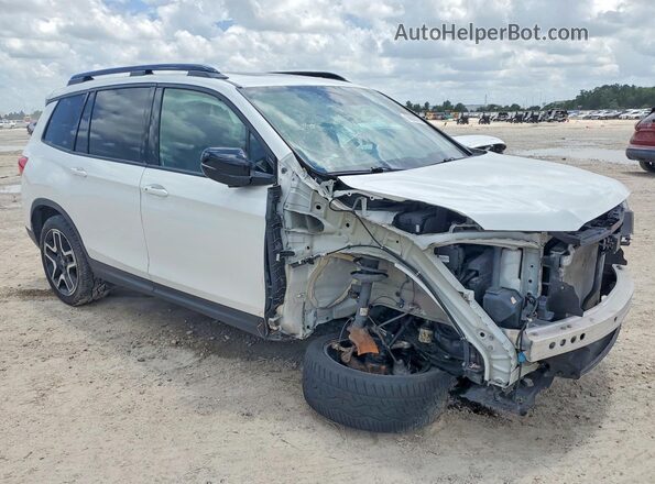 5FNYF8H03NB008333 2022 HONDA PASSPORT White Передня права чверть