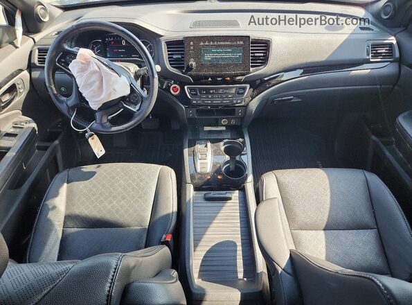 5FNYF8H03PB020842 2023 HONDA PASSPORT Gray Widok deski rozdzielczej