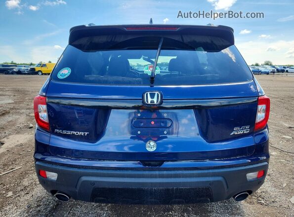 5FNYF8H04MB034101 2021 HONDA PASSPORT Blue Vista trasera
