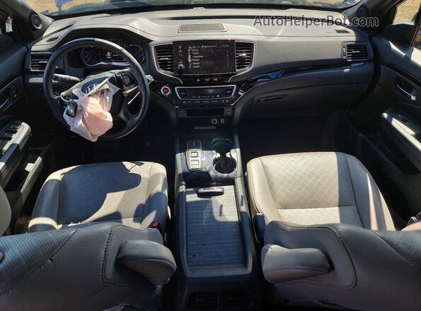 5FNYF8H04MB034101 2021 HONDA PASSPORT Blue Vista del salpicadero