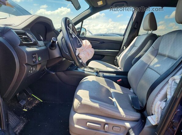 5FNYF8H04MB034101 2021 HONDA PASSPORT Blue Vista interior delantera