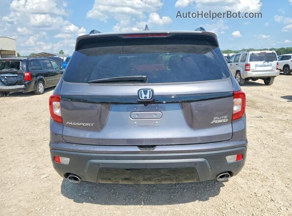 5FNYF8H05MB008946 2021 HONDA PASSPORT Gray Rear view