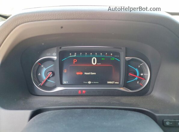 5FNYF8H05MB008946 2021 HONDA PASSPORT Gray Instrument cluster view