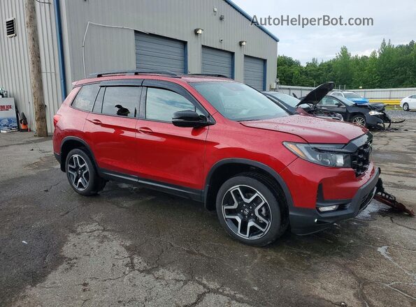 5FNYF8H05PB012726 2023 HONDA PASSPORT Burgundy Front right