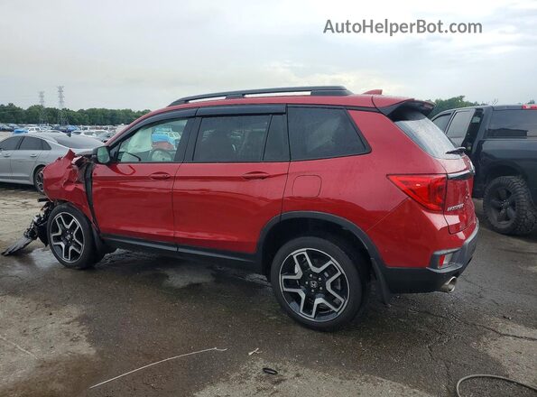 5FNYF8H05PB012726 2023 HONDA PASSPORT Burgundy Rear left