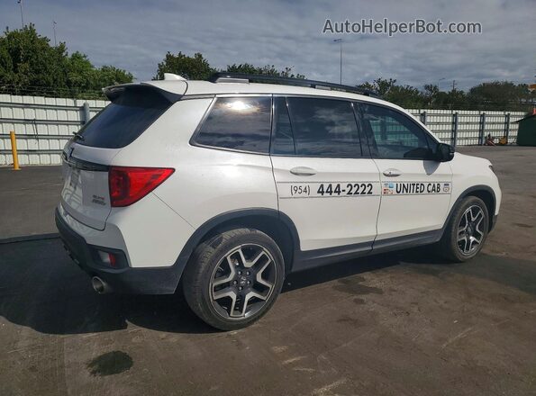 5FNYF8H05PB017005 2023 HONDA PASSPORT White უკანა მარჯვენა
