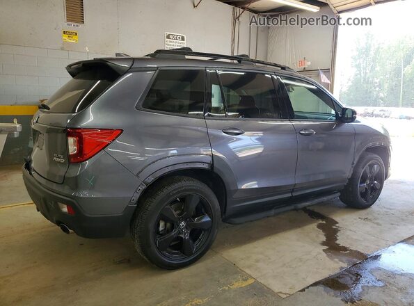 5FNYF8H08KB003835 2019 HONDA PASSPORT Gray Tył prawy