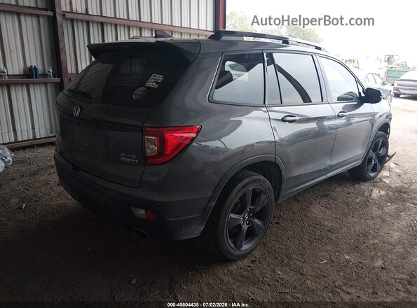 5FNYF8H08LB008566 2020 HONDA PASSPORT Gray Задня права чверть