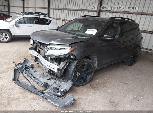 5FNYF8H08LB008566 2020 HONDA PASSPORT Gray Передня ліва чверть