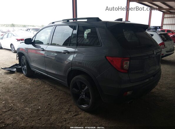 5FNYF8H08LB008566 2020 HONDA PASSPORT Gray Задня ліва чверть