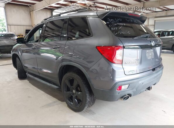 5FNYF8H08MB019987 2021 HONDA PASSPORT Black Trasero izquierdo