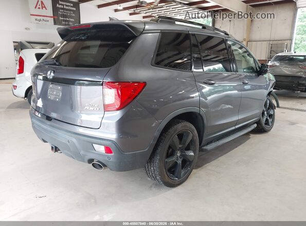 5FNYF8H08MB019987 2021 HONDA PASSPORT Black Trasero derecho