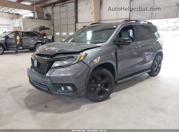 5FNYF8H08MB019987 2021 HONDA PASSPORT Black Vista tres cuartos delantera izquierda