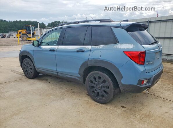 5FNYF8H08NB014743 2022 HONDA PASSPORT Gray უკანა მარცხენა