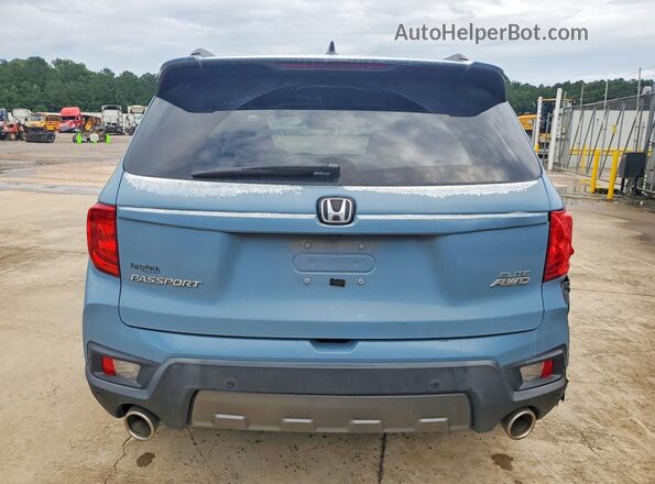 5FNYF8H08NB014743 2022 HONDA PASSPORT Gray უკანა ხედი