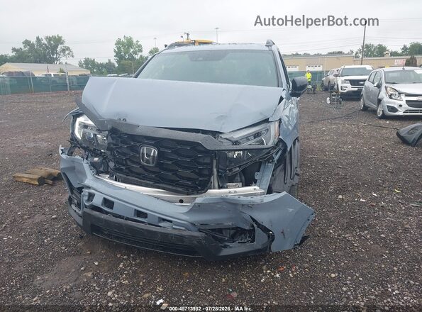 5FNYF8H09PB037225 2023 HONDA PASSPORT Blue Դիմացի տեսք