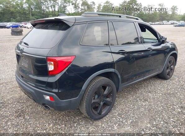5FNYF8H0XKB002508 2019 HONDA PASSPORT Черный Задняя правая четверть