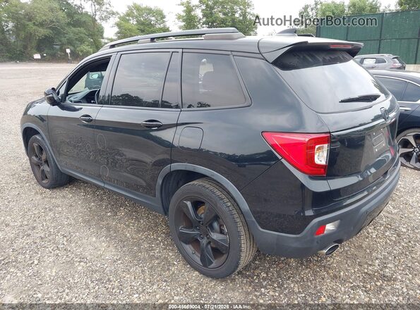 5FNYF8H0XKB002508 2019 HONDA PASSPORT Черный Задняя левая четверть