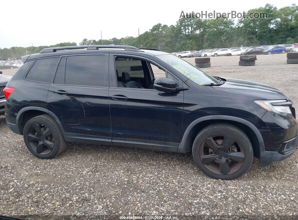 5FNYF8H0XKB002508 2019 HONDA PASSPORT Черный Вид задней части салона