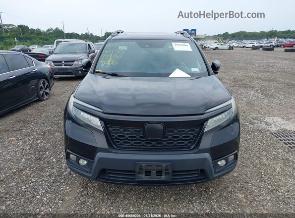 5FNYF8H0XKB002508 2019 HONDA PASSPORT Черный Вид щитка приборов