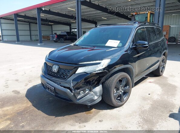 5FNYF8H0XKB005764 2019 HONDA PASSPORT Black Vista frontal