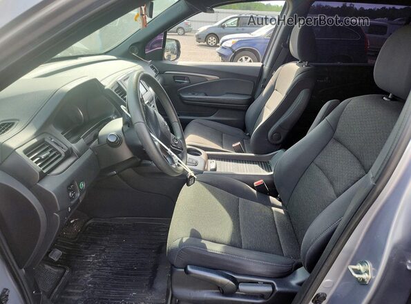 5FNYF8H20KB019724 2019 HONDA PASSPORT Silver Front interior view