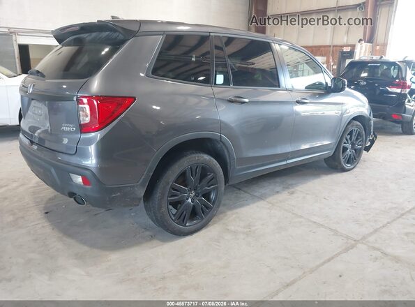 5FNYF8H20MB024487 2021 HONDA PASSPORT Gray Rear right
