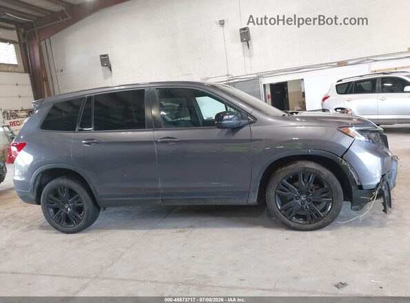 5FNYF8H20MB024487 2021 HONDA PASSPORT Gray 360 interior view