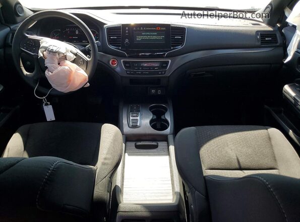 5FNYF8H23MB021339 2021 HONDA PASSPORT Blue Вид панелі приладів