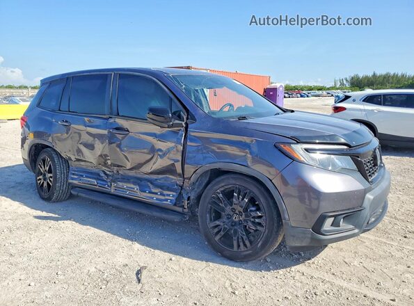 5FNYF8H23MB021339 2021 HONDA PASSPORT Blue Передня права чверть