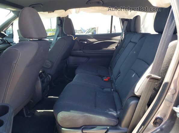 5FNYF8H23MB021339 2021 HONDA PASSPORT Blue Вид задньої частини салону