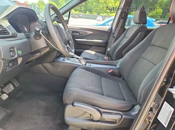 5FNYF8H27MB023031 2021 HONDA PASSPORT Black Vista interior delantera